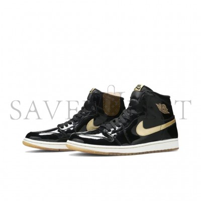 NIKE JORDAN 1 RETRO BLACK METALLIC GOLD 555088-019